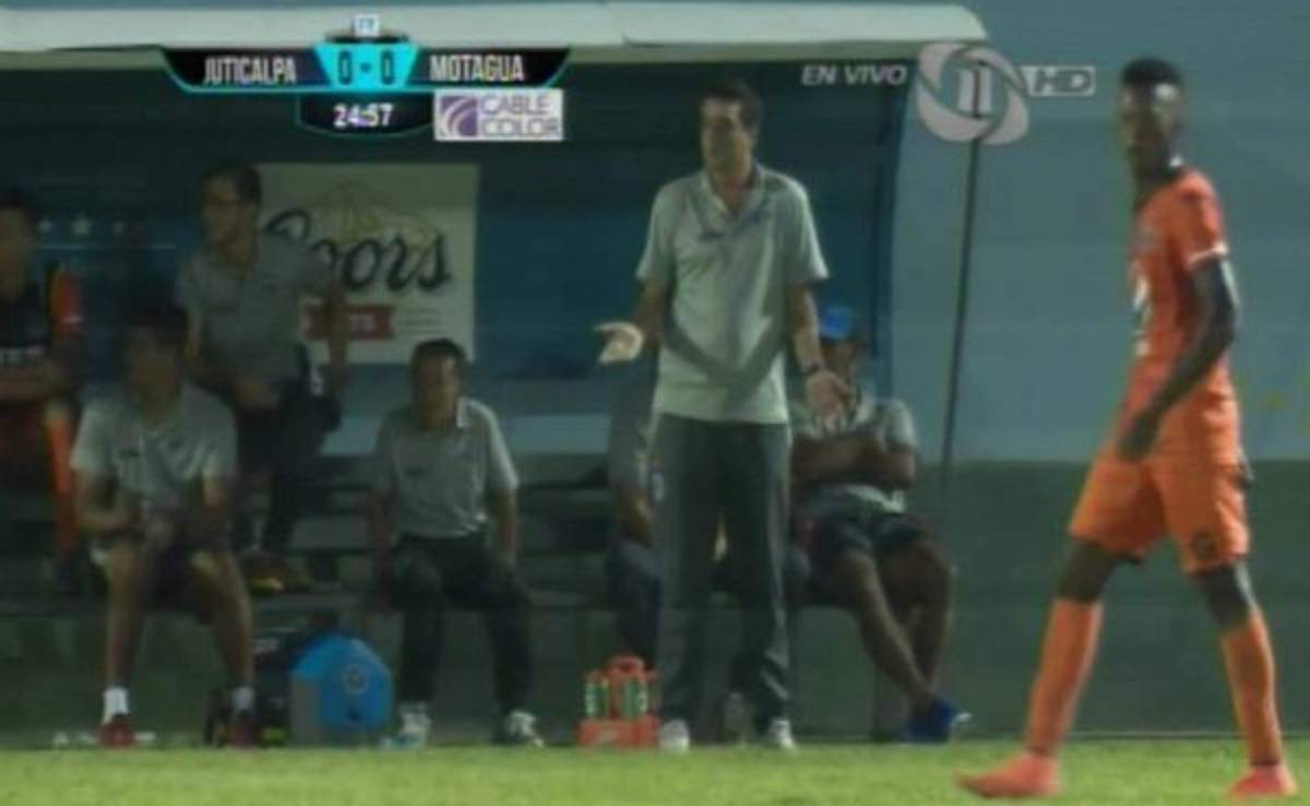 VIDEO: Diego Vázquez expulsado en juego contra Juticalpa