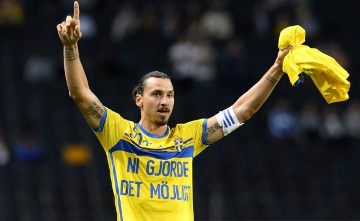 Zlatan Ibrahimovic bate el récord de goles de la selección sueca