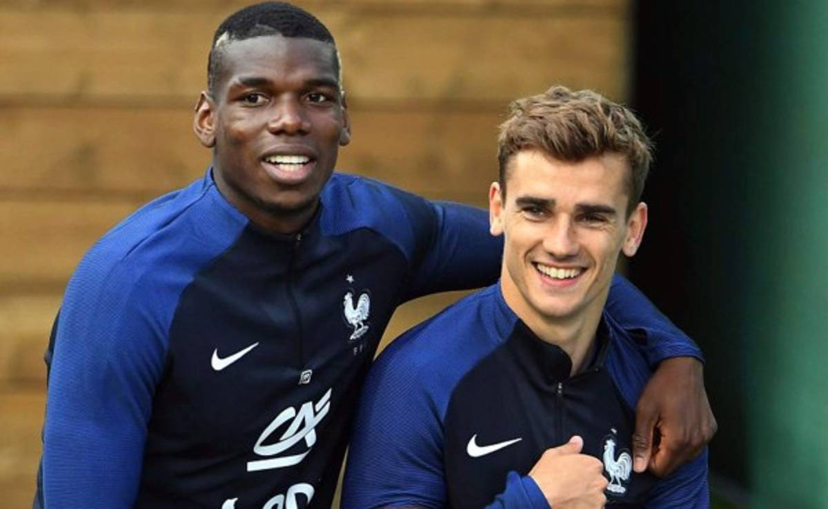 Griezmann dice que Pogba necesita del 'cariño' de los periodistas para ser mejor