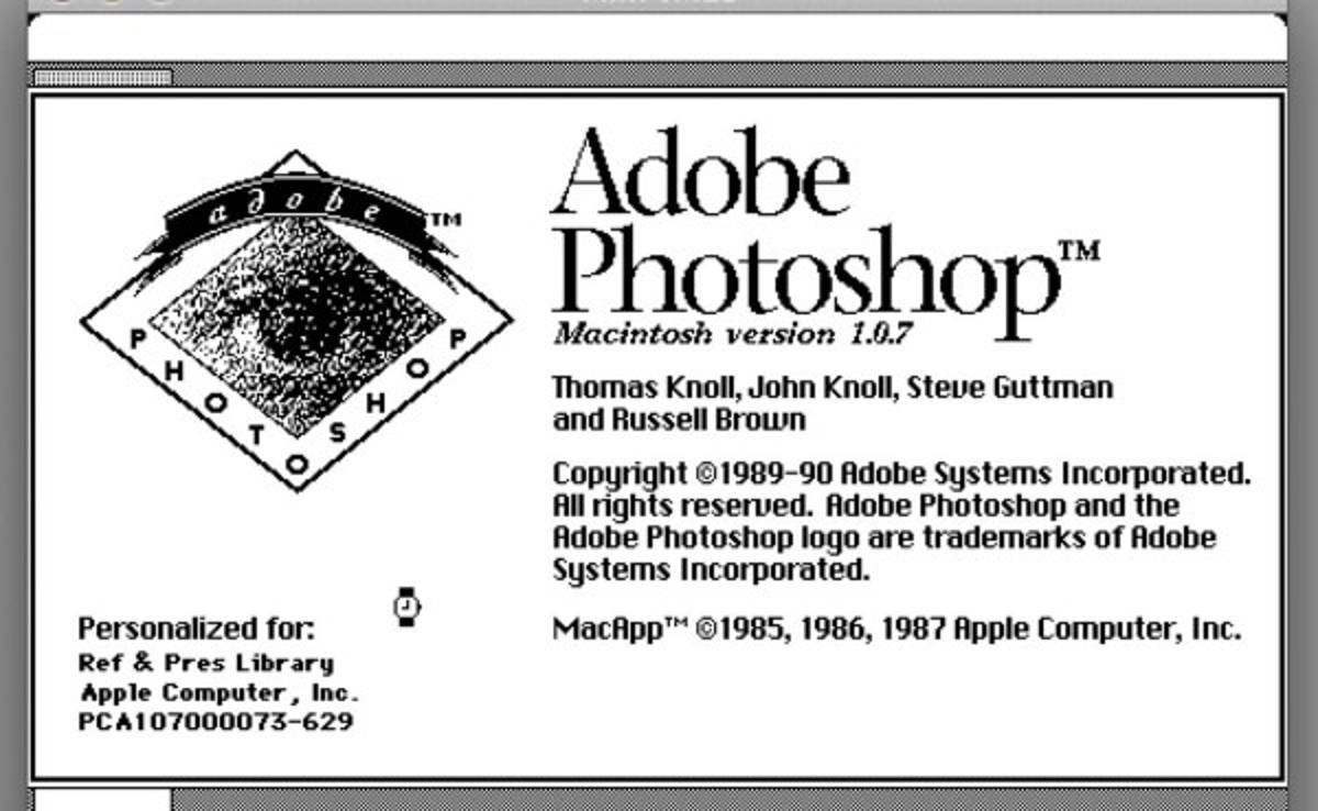 Expertos en Photoshop conocen la versión 1.0 del programa