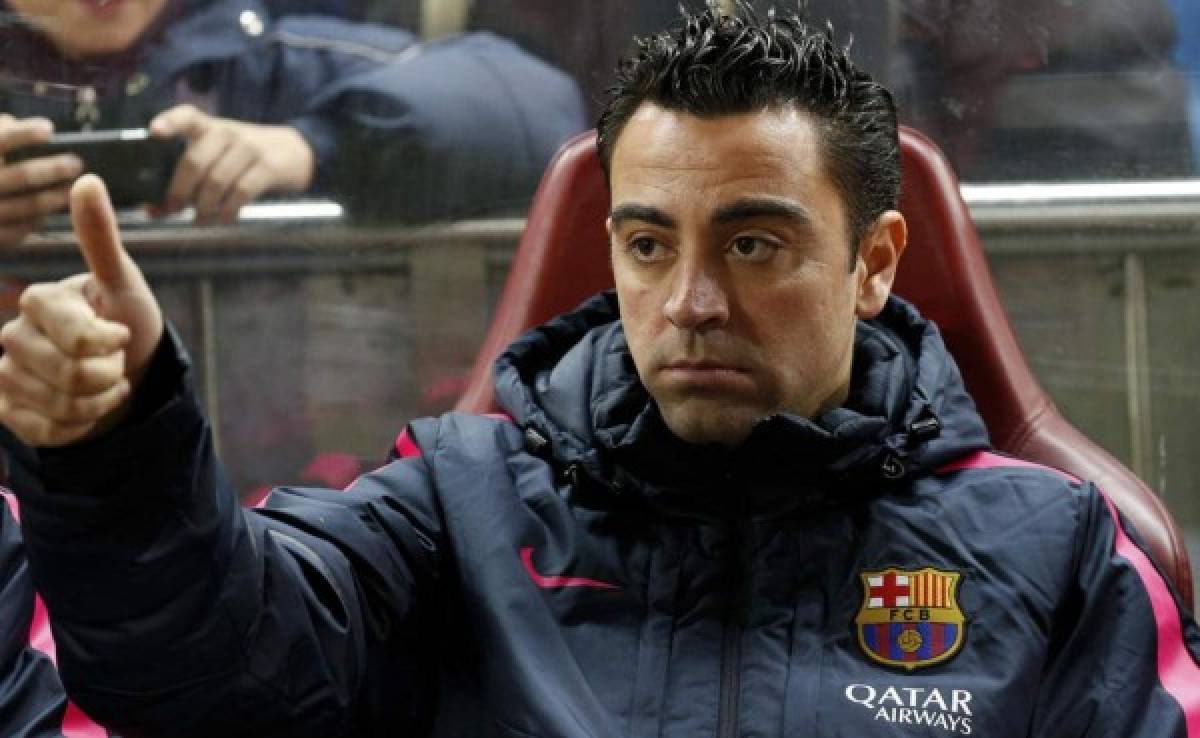Xavi: 'Mi objetivo es entrenar un día al Barcelona'