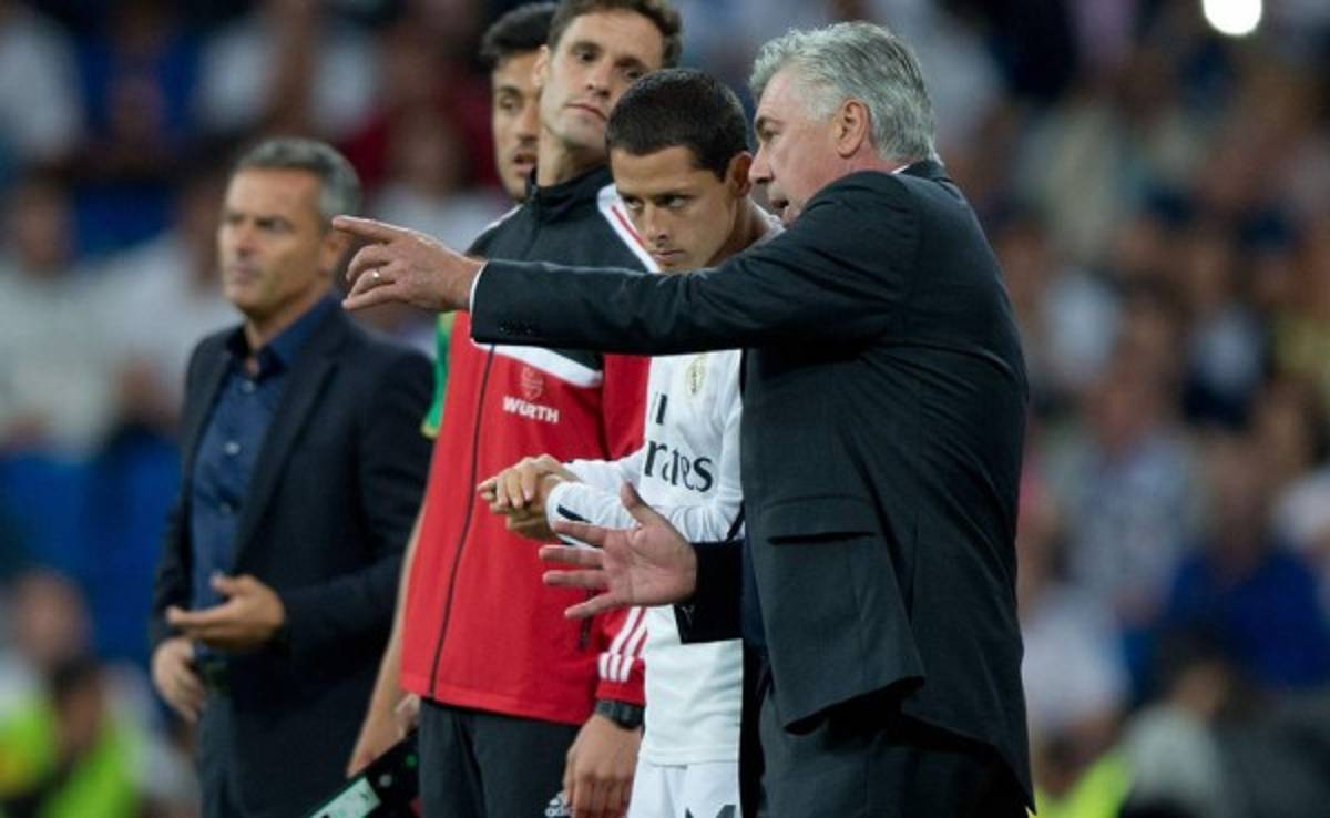 Ancelotti cierra la puerta a una salida de 'Chicharito'