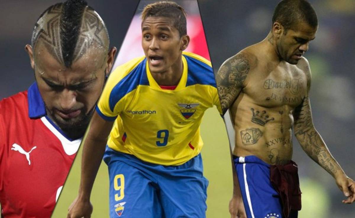 Peluqueros y tatuadores usan de vitrina la Copa América