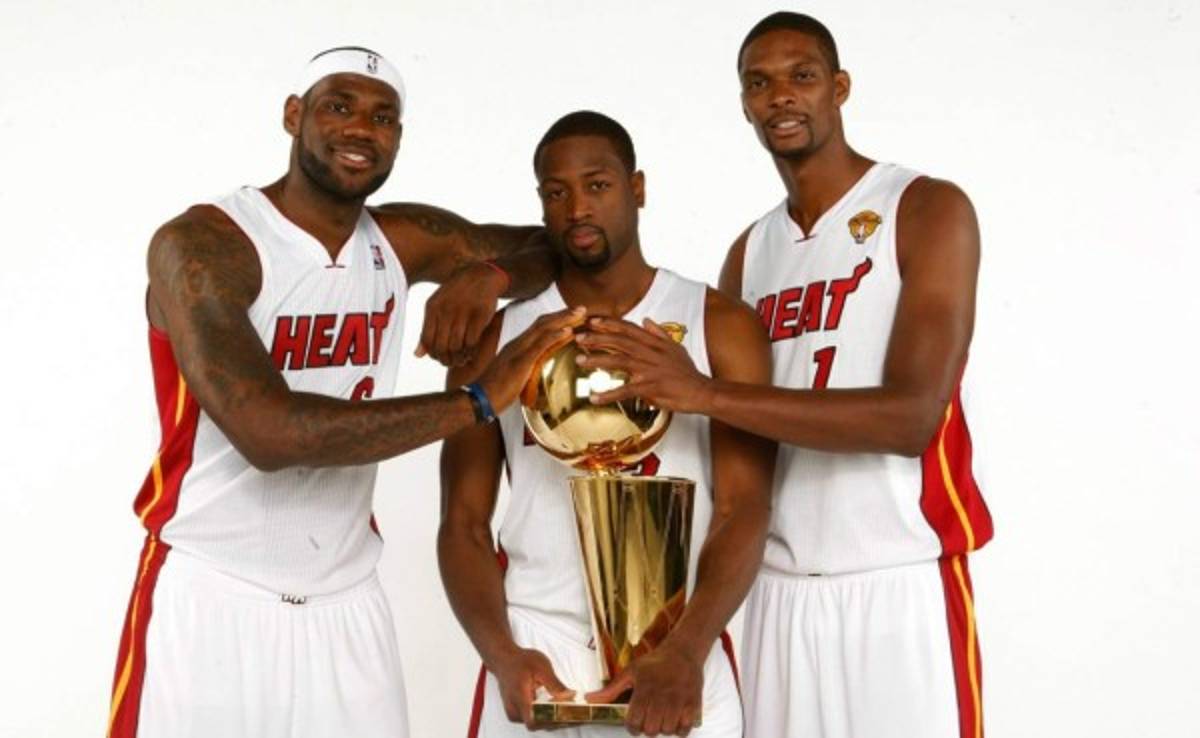 'Big Three' de Miami Heat queda el libertad