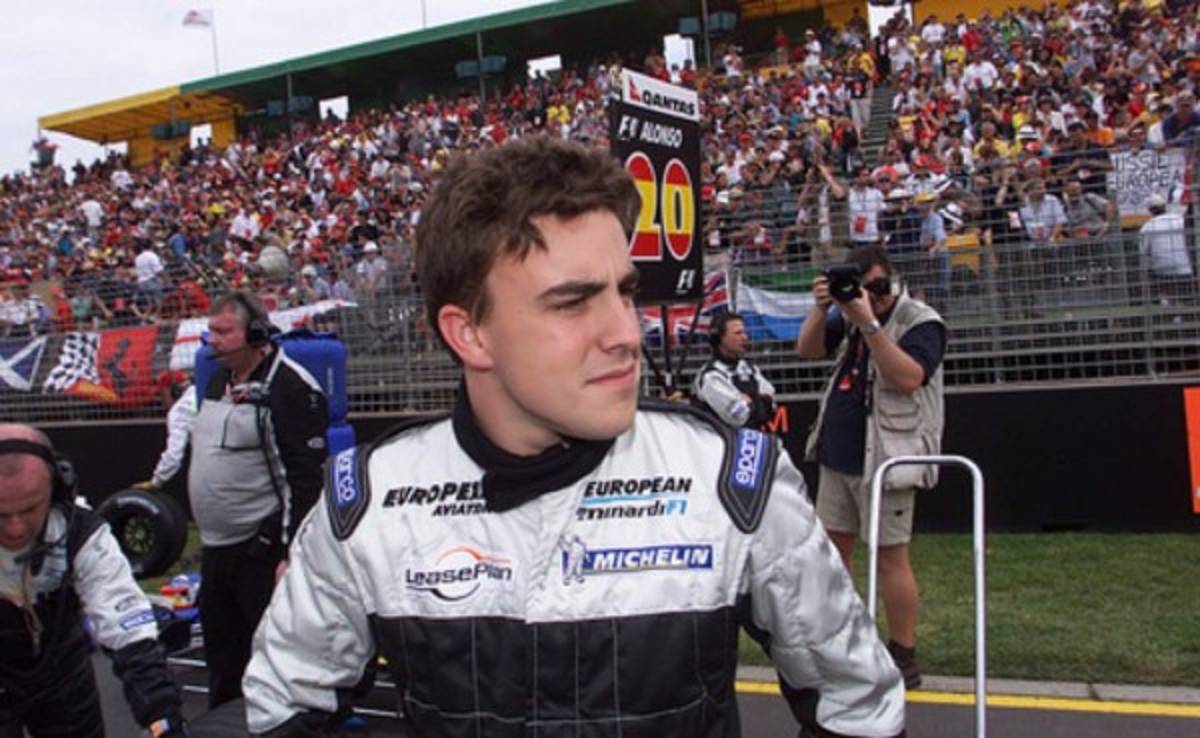 Se cumplen 15 años de Fernando Alonso en la Fórmula 1