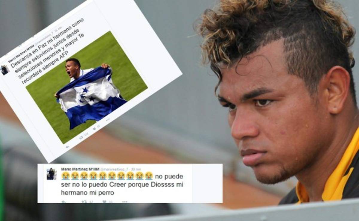 Mario Martínez tras muerte de Arnold Peralta '¿por qué Dios?, mi hermano, mi perro'