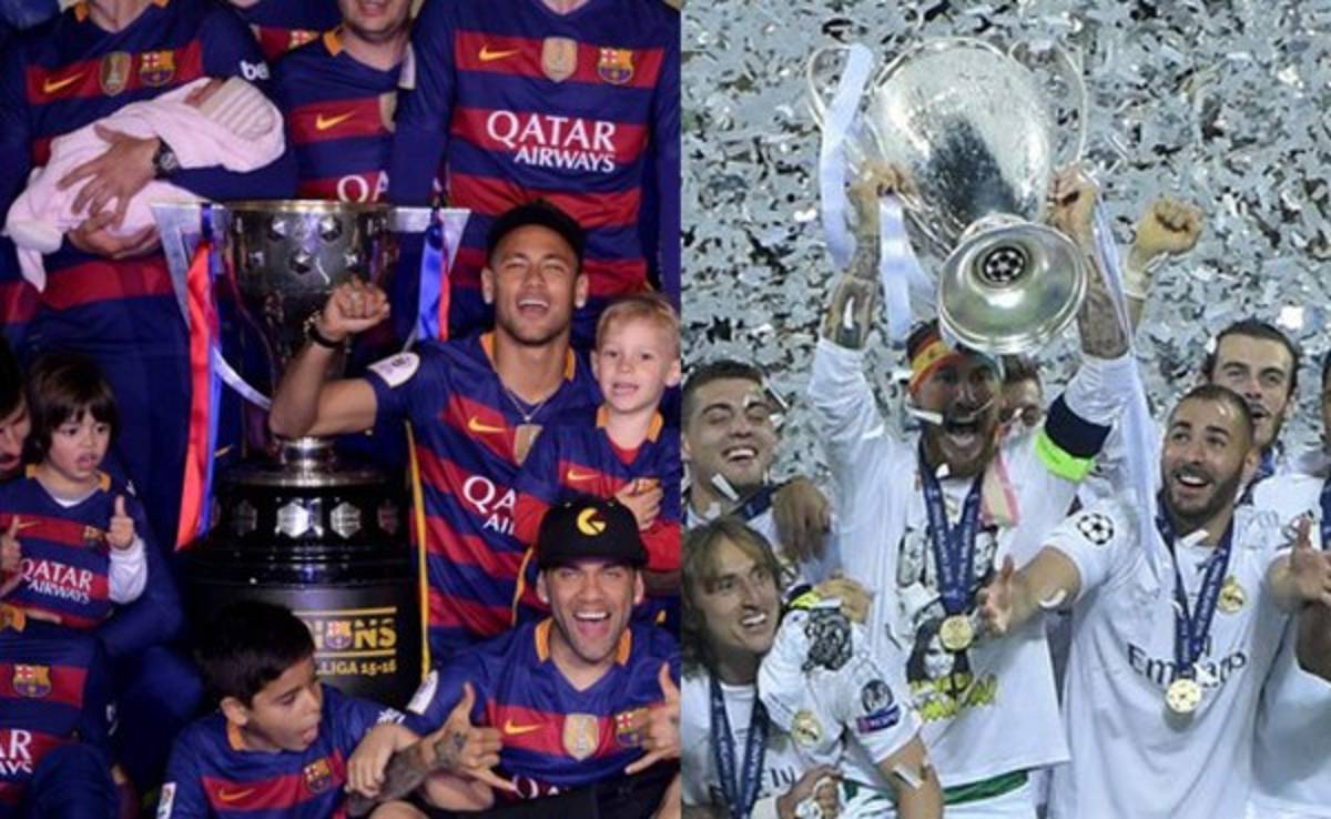 ¿Qué vale más? ¿El doblete del Barca o la Champions del Madrid?