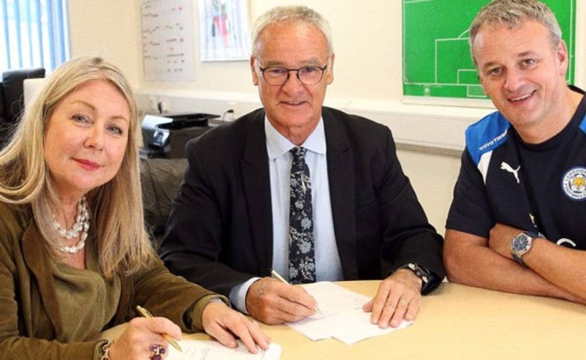 El técnico italiano Claudio Ranieri renueva por cuatro temporadas con el Leicester