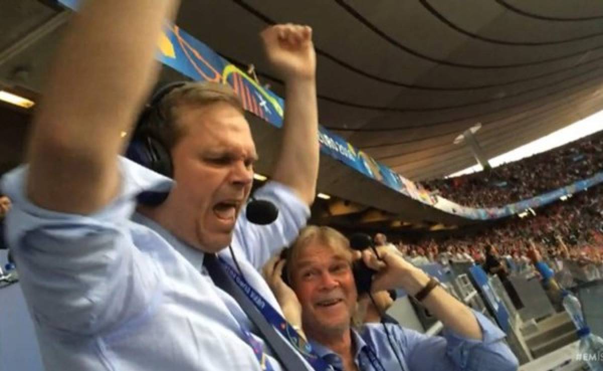 Narrador islandés es despedido tras narrar histórico gol de su selección en Euro