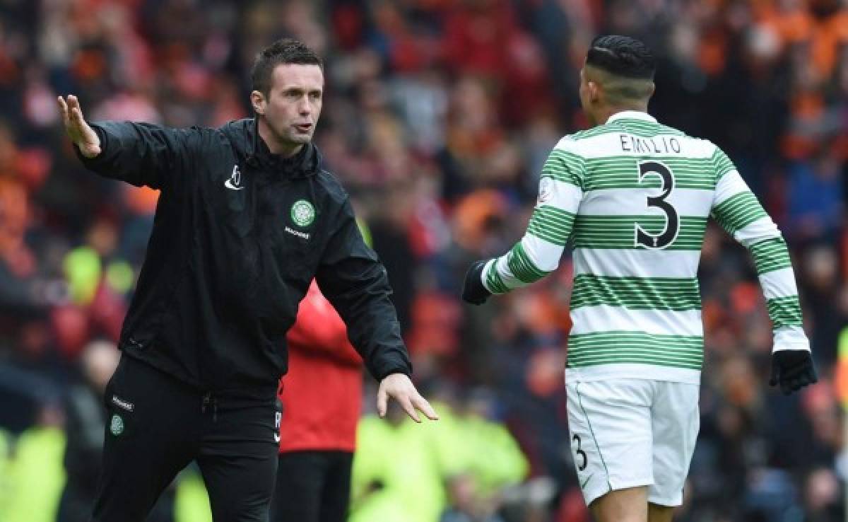 Emilio Izaguirre sigue calentando banca en el Celtic de Escocia