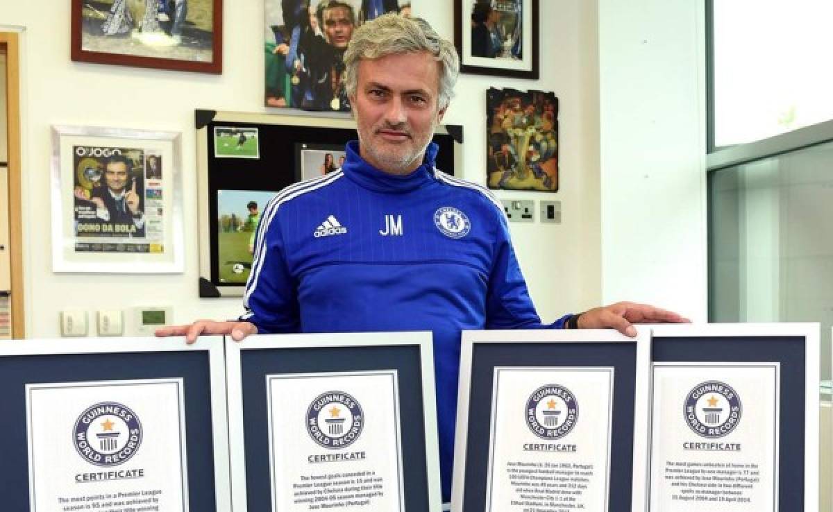 Mourinho ingresa al libro de Récords Guinness