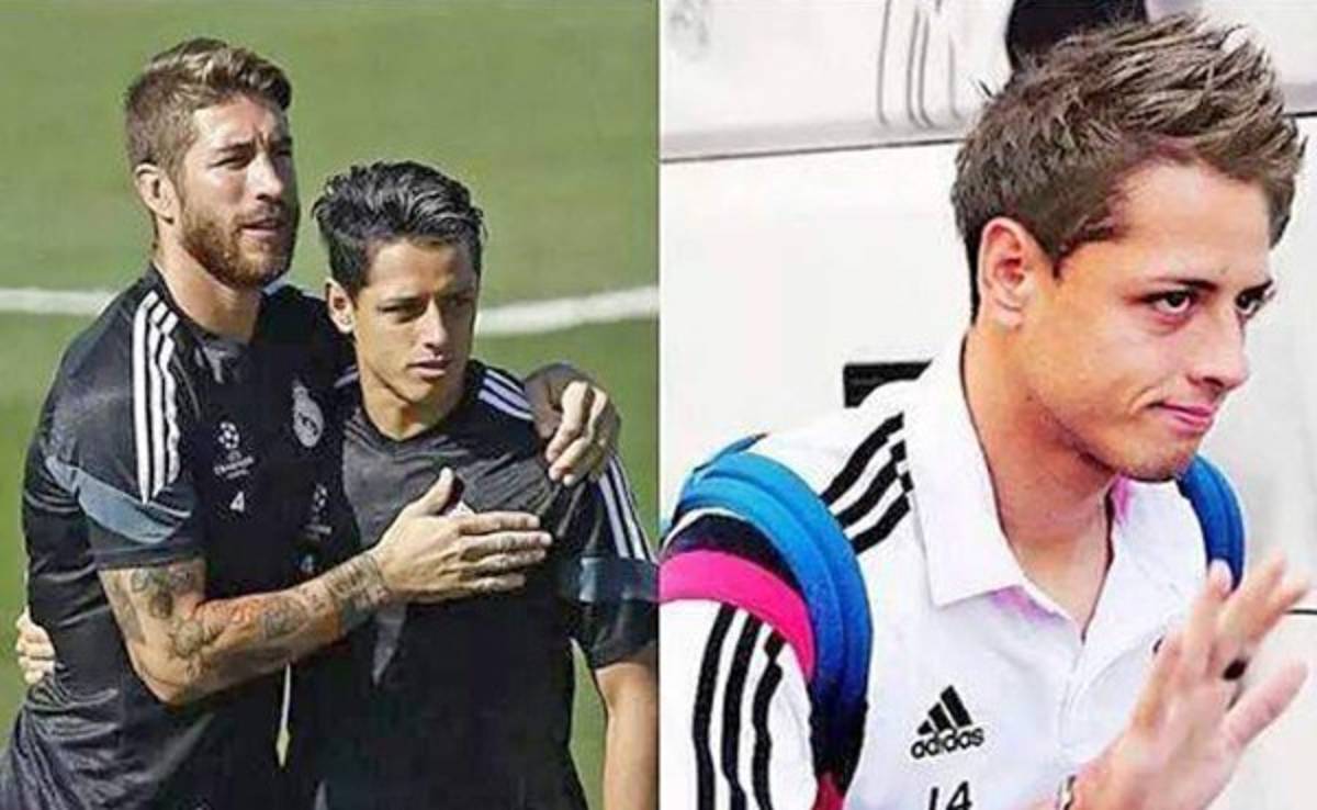 A Chicharito Hernández le cambian el 'look'