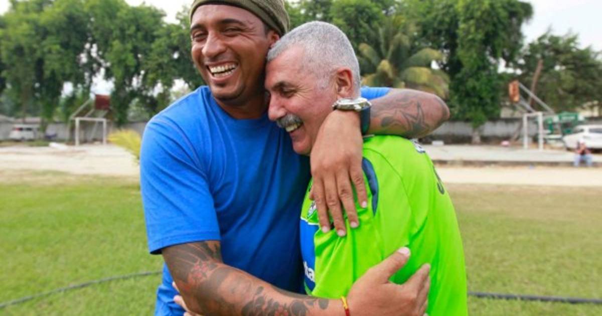 Pando Ramirez Guillermo el 'Pando' Ramírez visitó al Marathón