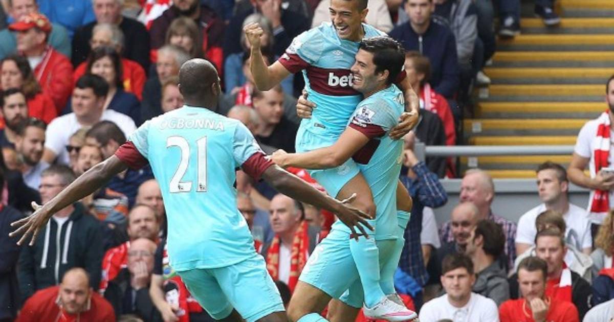 El West Ham noquea al Liverpool en Anfield