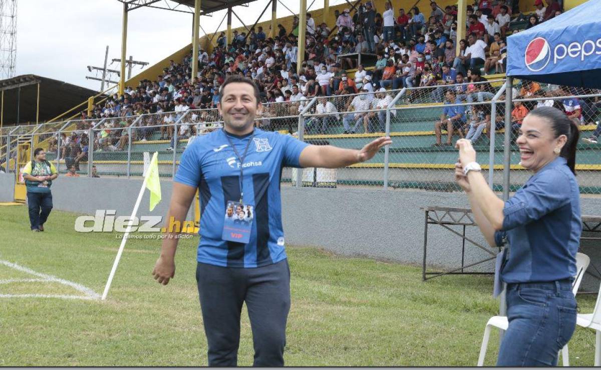Alegría, reecuentro de viejas glorias y show de fútbol en juego Leyendas de Honduras vs Selección Progreseña