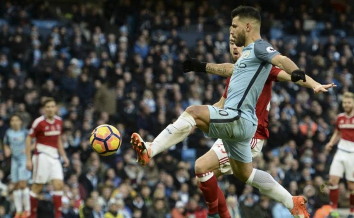 El Manchester City dejó ir dos puntos ante el Middlesbrough en el minuto 91