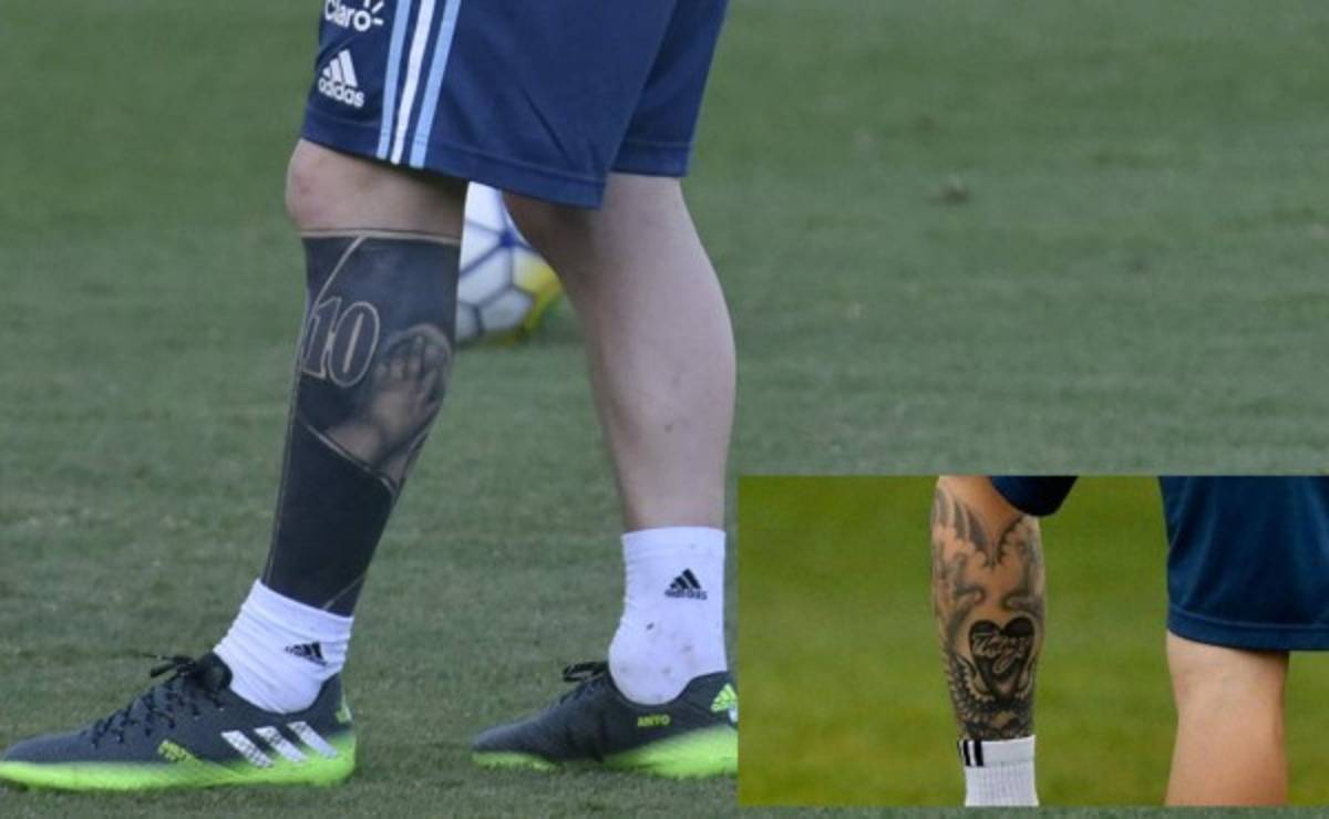 El extraño y nuevo tatuaje de Messi previo al clásico Brasil-Argentina