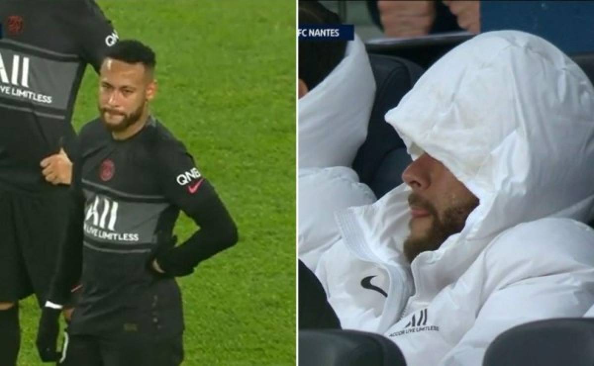 Fotos: Keylor Navas se marcha expulsado en el PSG y así reaccionó Neymar por ser el sacrificado