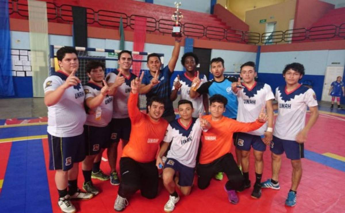 Selección de Balonmano de la UNAH conquistó El Salvador