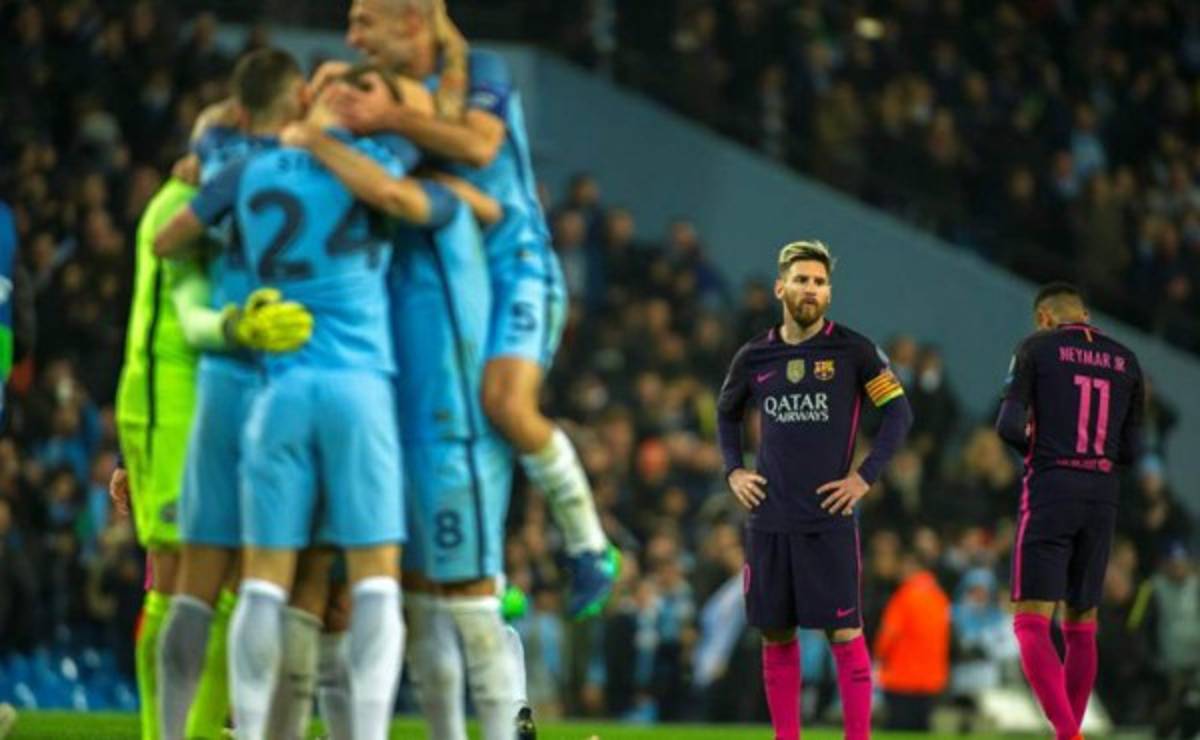 Reportan tremenda bronca entre Messi y jugadores del City en el túnel del vestuario