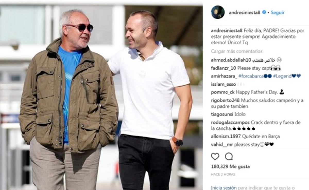 Imperdible: ¡Así están celebrando el Día del Padre los cracks del fútbol!