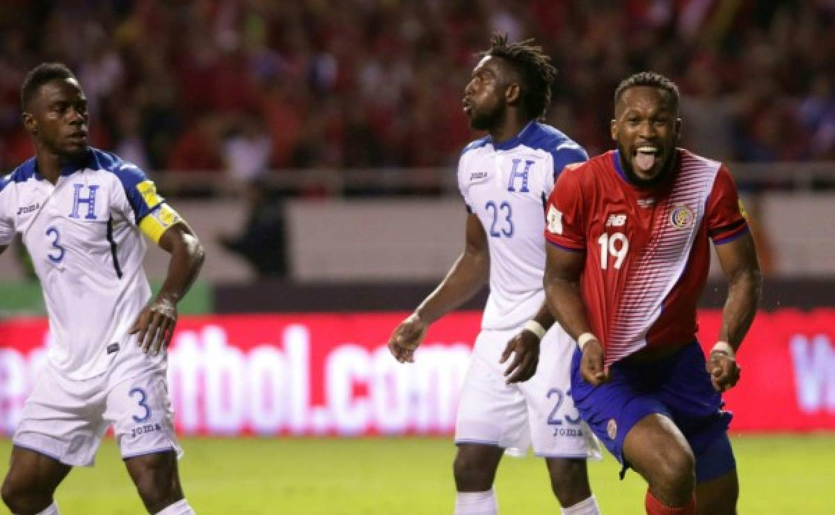 Las desgarradoras imágenes de los jugadores de Honduras en Costa Rica