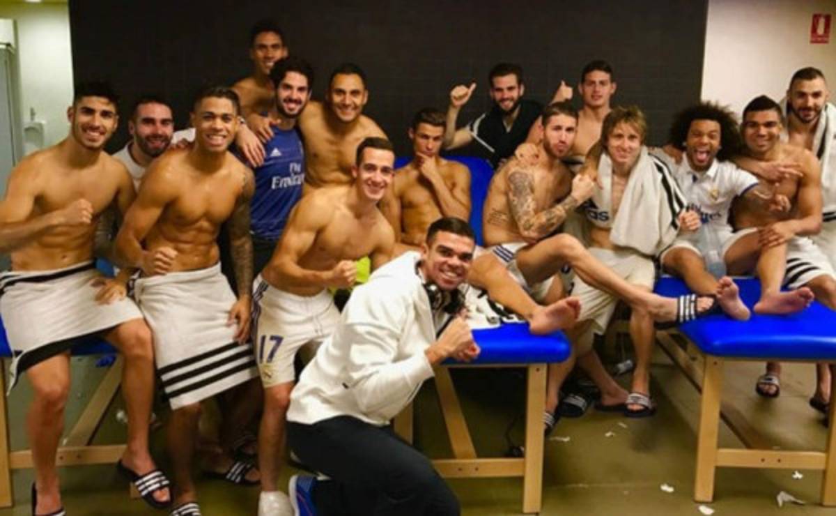 ¿Ya es tradición? La celebración del Real Madrid en el vestuario del Camp Nou