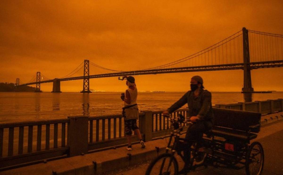 Impactantes fotos: Los cielos de San Francisco parecen una imagen de Apocalipsis