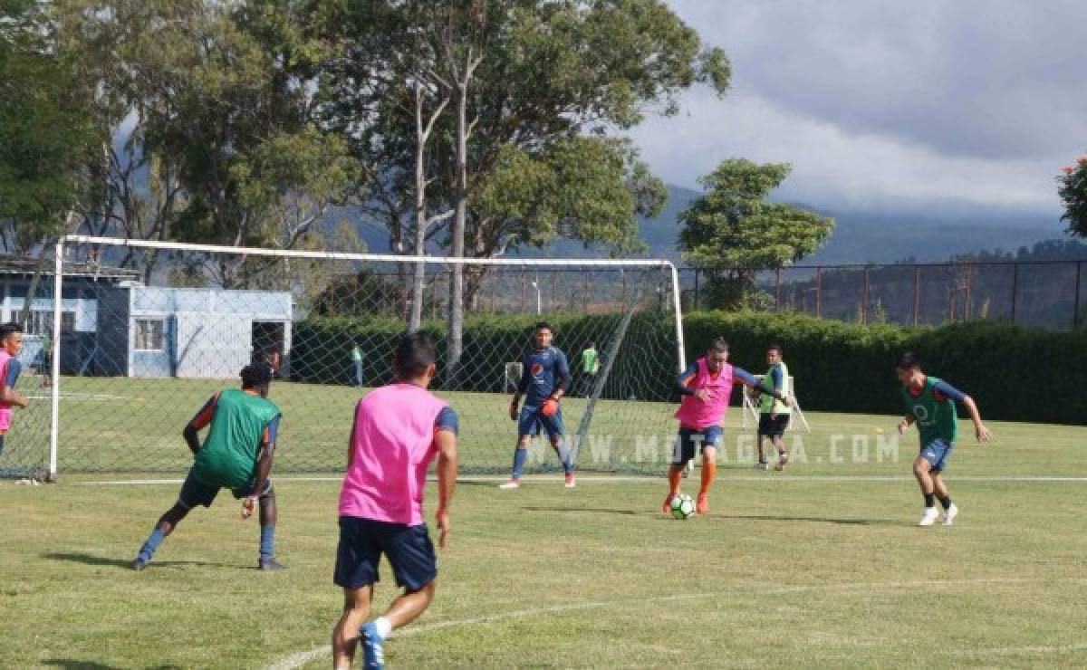 Fotos: Olimpia alista cambios, Real España esconde sus armas y Platense sin descanso