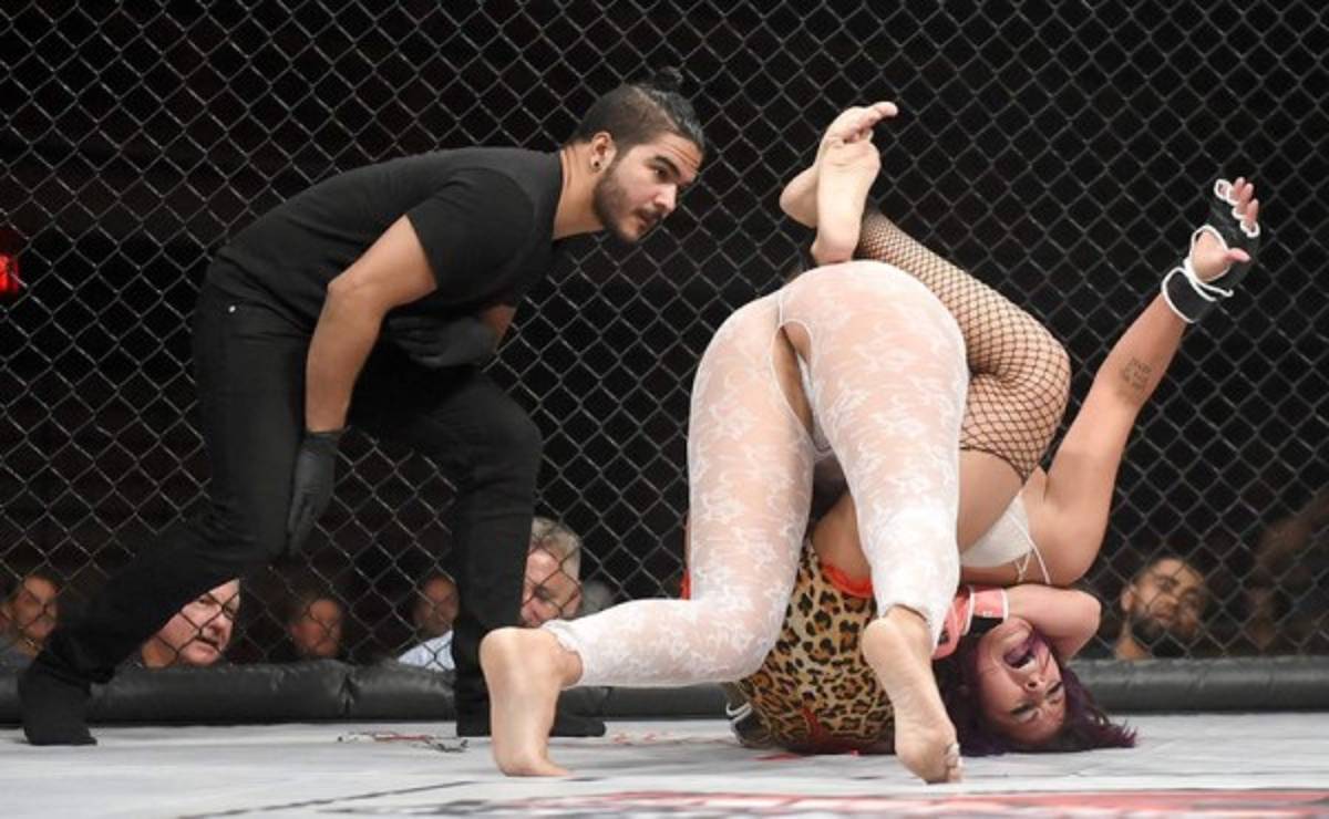 En lencería fina: Así de atrevidas son las peleas en la Lingerie FC