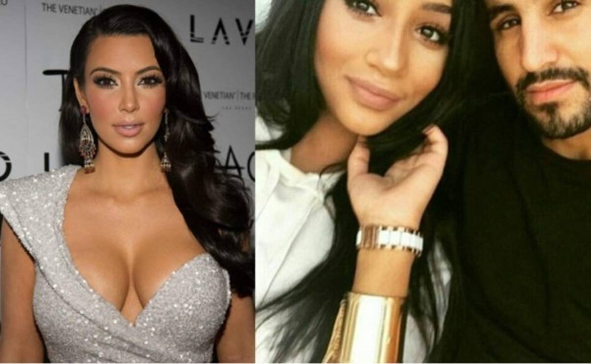 El increíble parecido de la mujer de Riyad Mahrez con Kim Kardashian