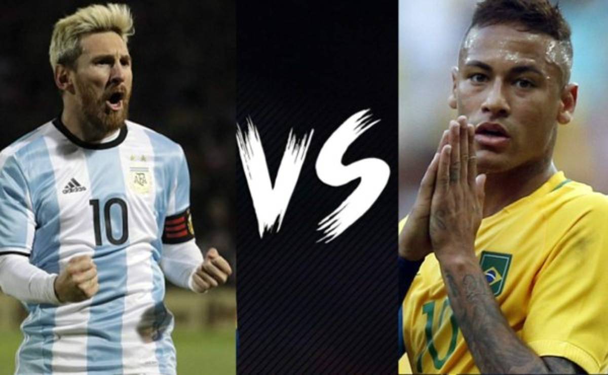Neymar vs Messi, el otro clásico de la jornada de eliminatoria en la Conmebol