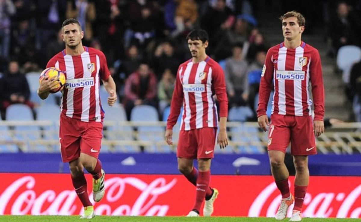Atlético de Madrid cae sorpresivamente 2-0 en Anoeta