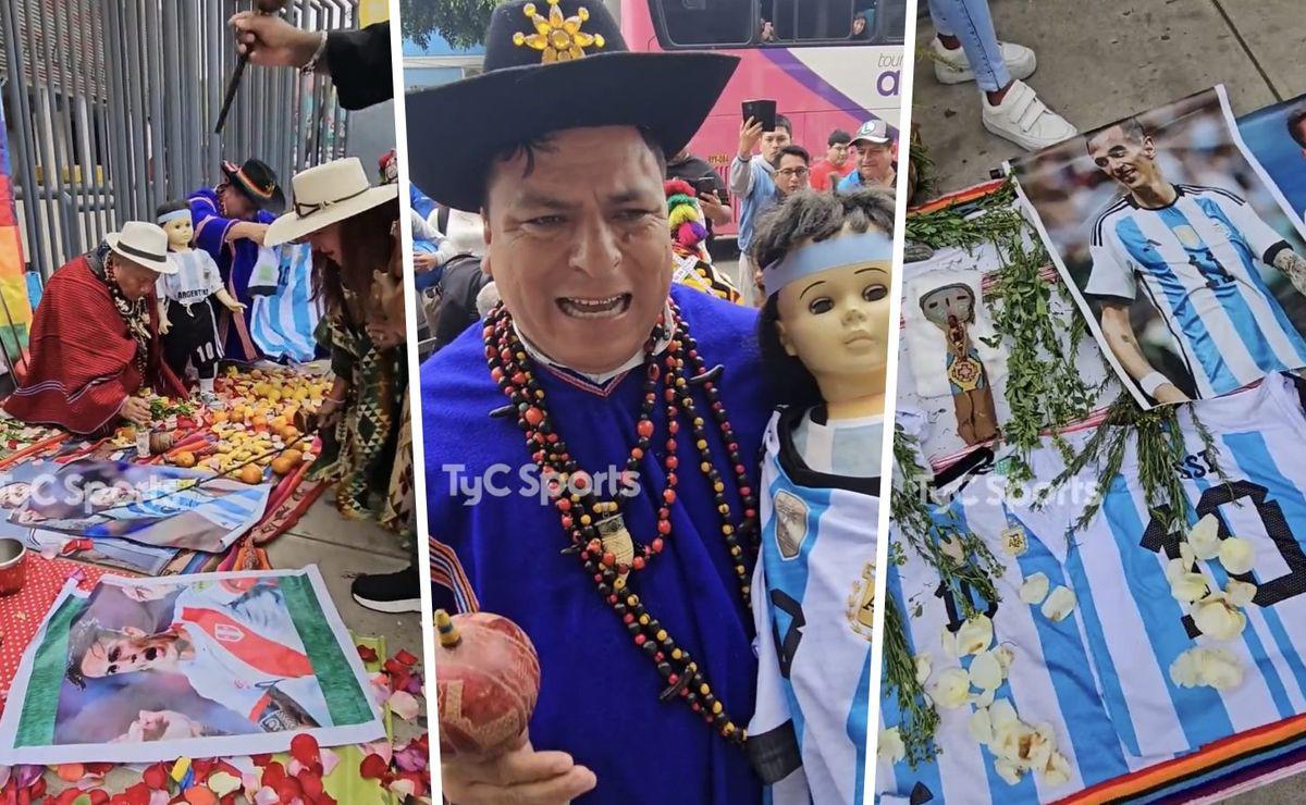 Muñecos, alfileres y hasta espadas de acero: la brujería que hacen en Perú para frenar esta noche a Messi