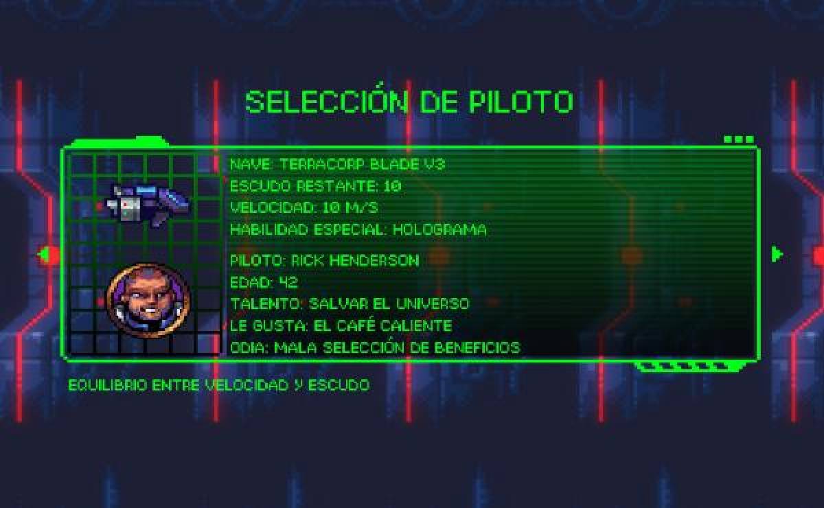 [Reseña] Rick Henderson, un retro shooter espacial que nos regresa de