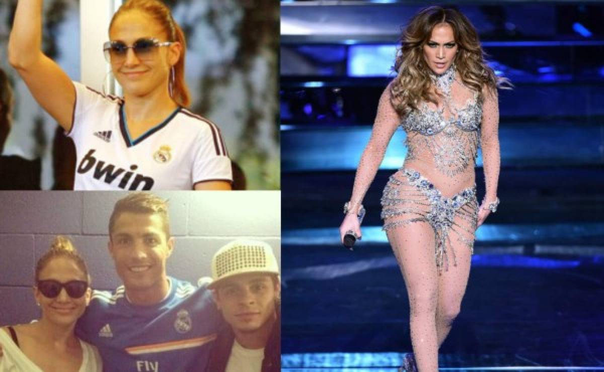 Jennifer López, la aficionada más popular del Real Madrid para el clásico