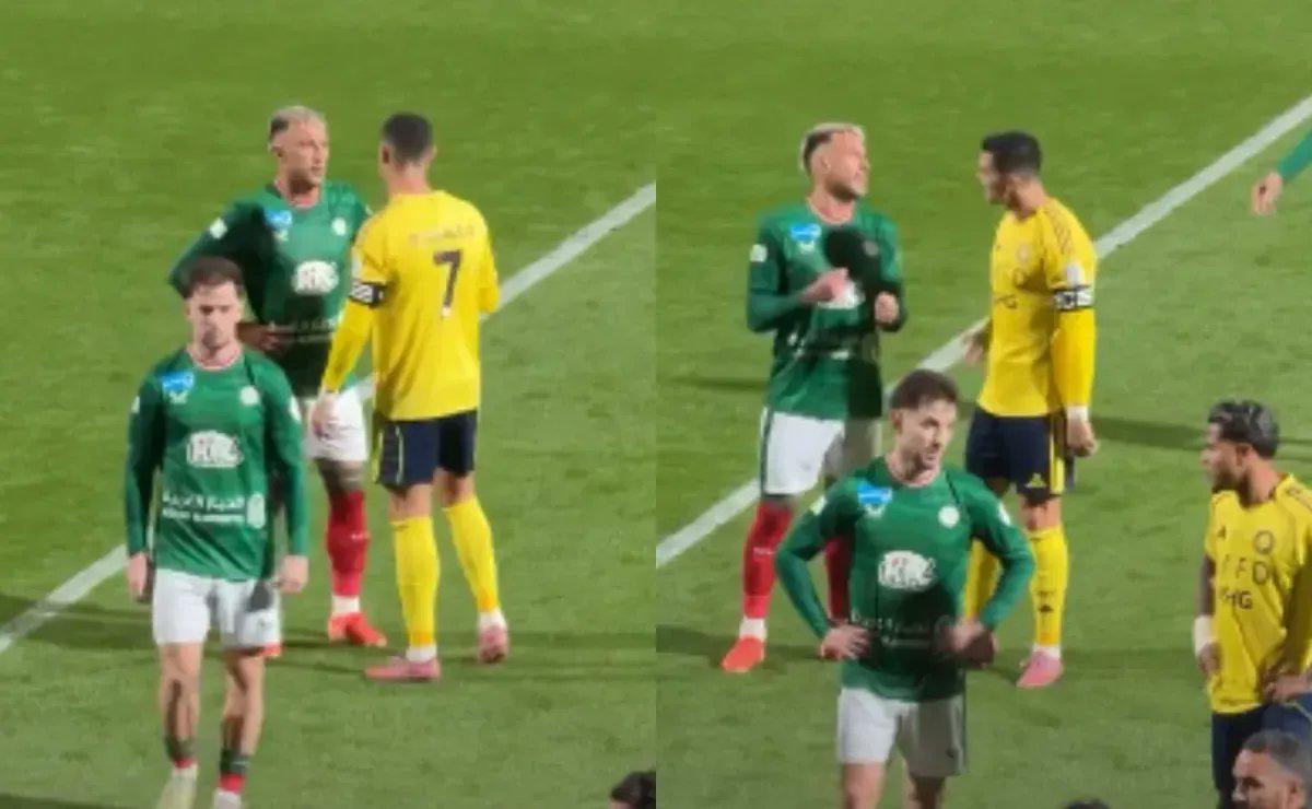 El tico Francisco Calvo revela qué se dijeron con Cristiano Ronaldo en un encontronazo durante la liga de Arabia Saudita