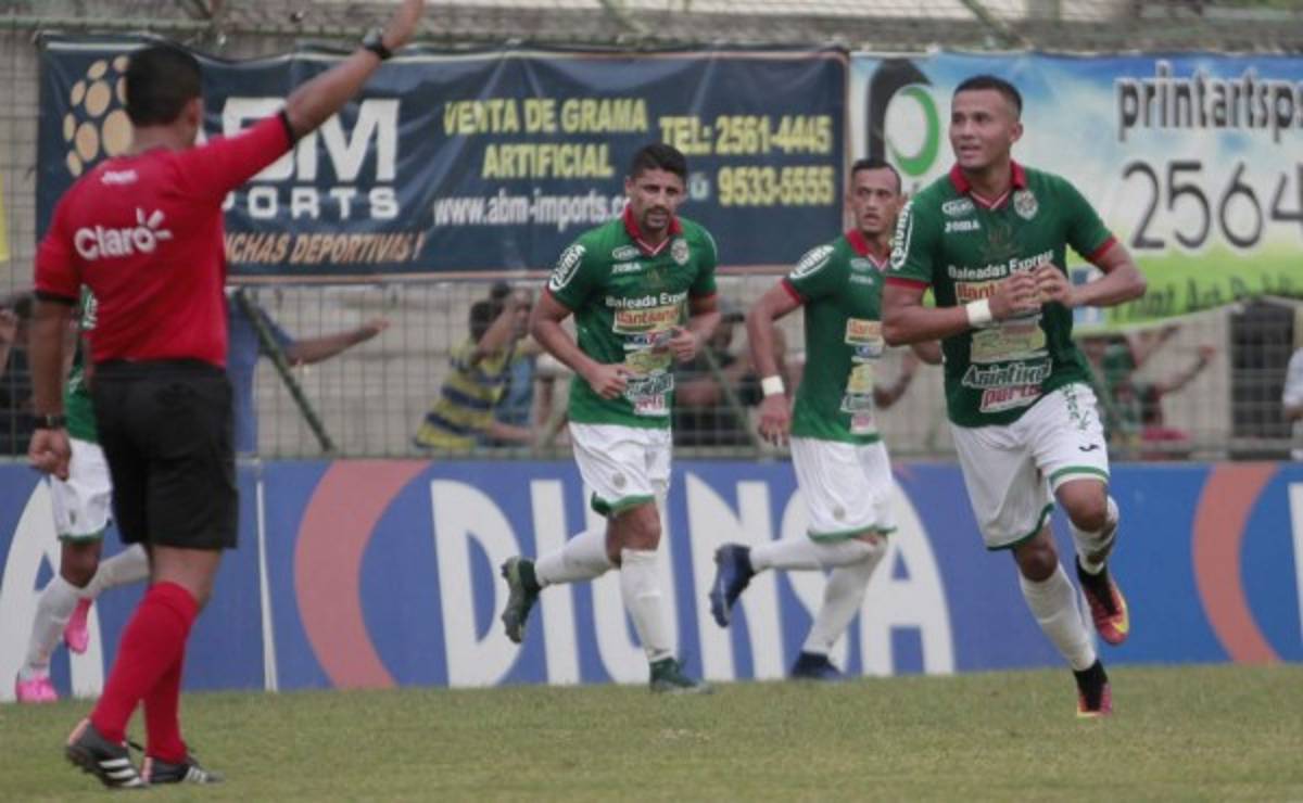 Empate agónico de Marathón ante Juticalpa en San Pedro Sula