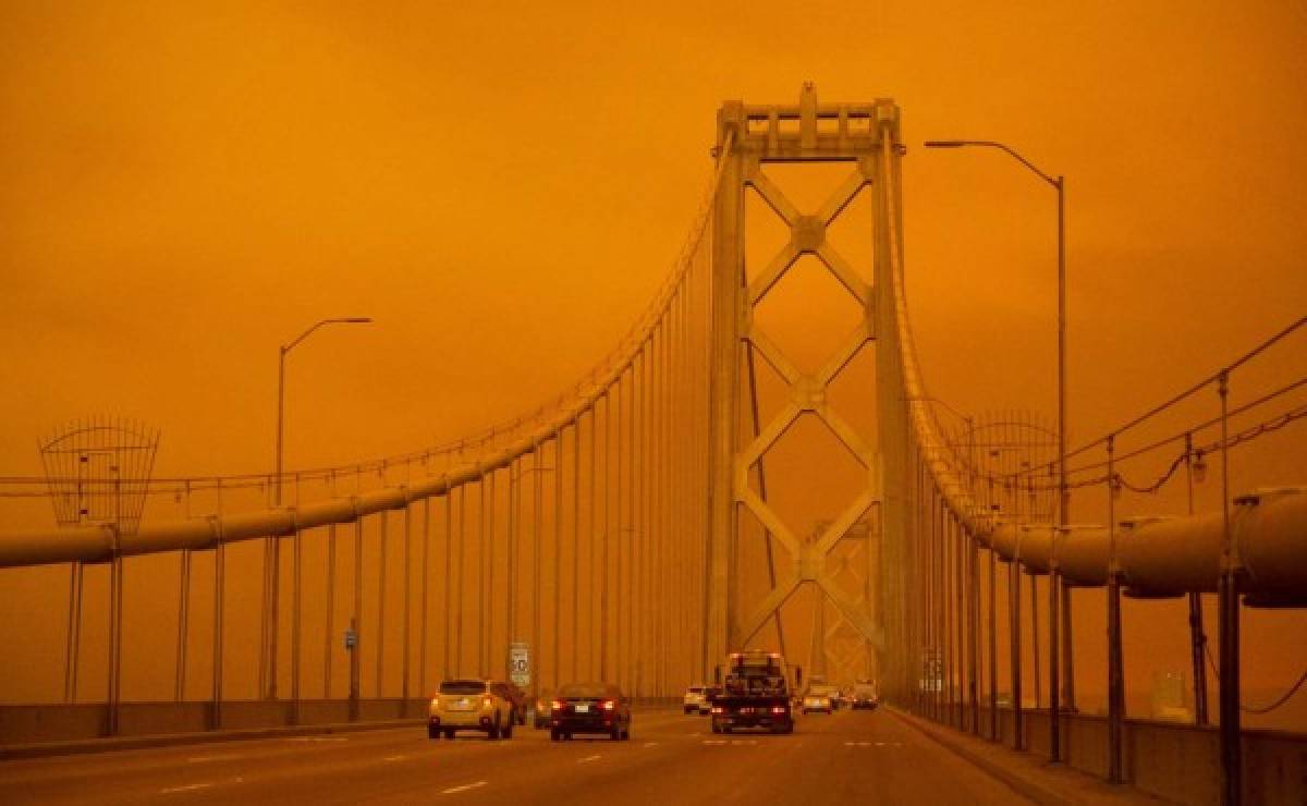 Impactantes fotos: Los cielos de San Francisco parecen una imagen de Apocalipsis