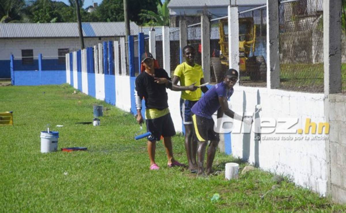 EN FOTOS: El Victoria de La Ceiba remodela su sede para juegos oficales