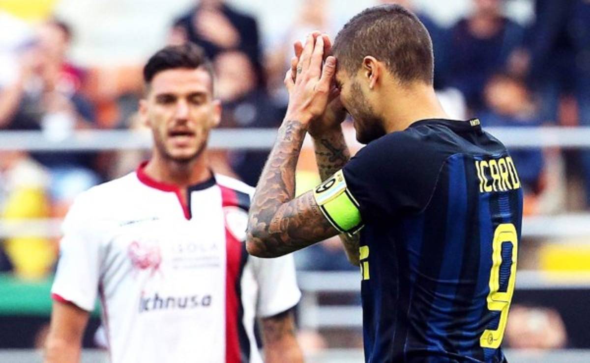 Inter pierde ante Cagliari y alarga su crisis en la Serie A de Italia