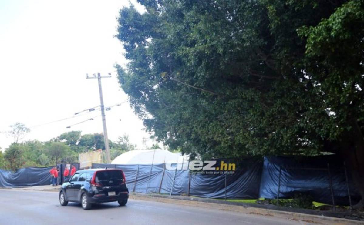 ¡Busitos y escondieron el 11! Las fotos del último entreno de Honduras antes de enfrentar a México