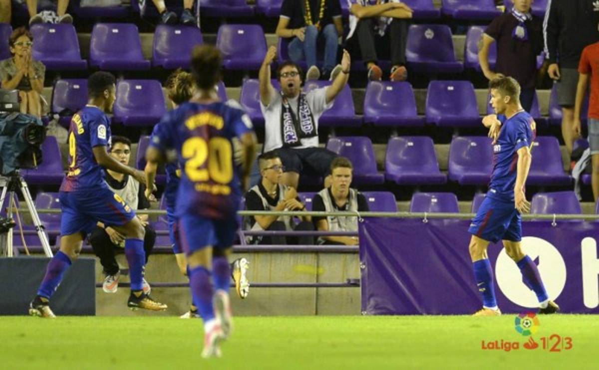 FOTOS: Así fue el destacado debut de Antony Lozano con el Barcelona B