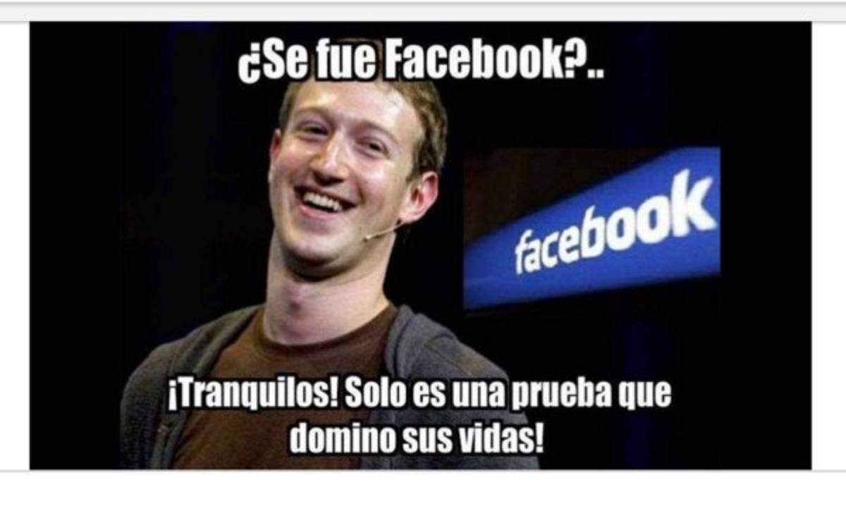 Lluvia de memes por la extensa caída de Facebook e Instagram