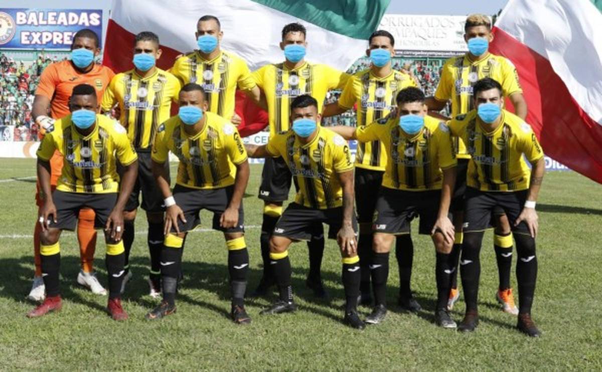 En fotos: Así serían los clásicos de Liga en Honduras con jugadores usando mascarillas