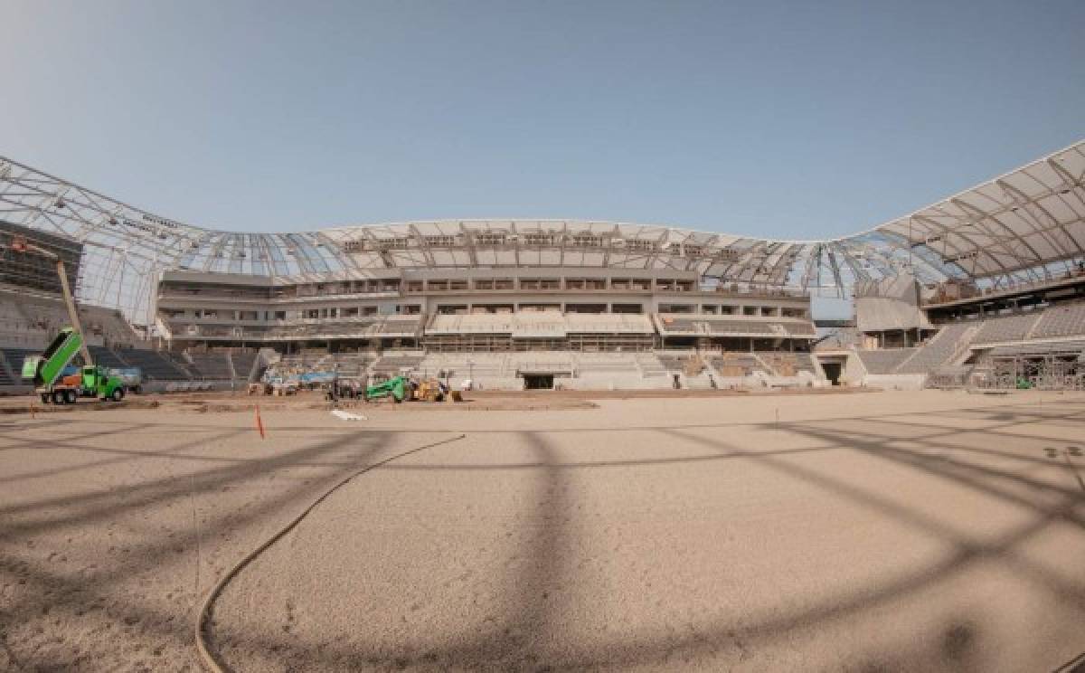 Así luce el estadio de Los Ángeles FC a casi tres meses de su inauguración