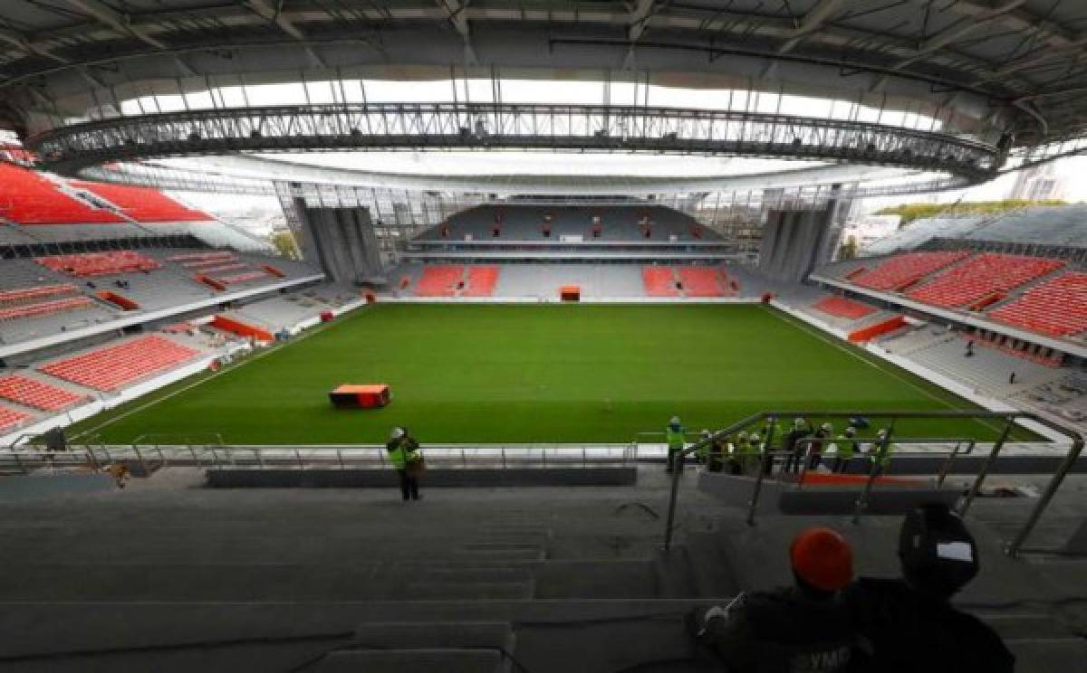 Ekaterimburg Arena, el estadio más raro del Mundial de Rusia 2018