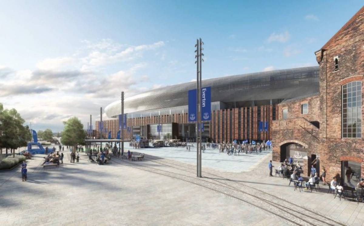 Muy diferente: El lujoso estadio que va a construir el Everton por 600 millones de euros