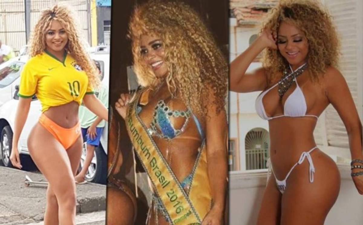 ¡Erika Canella, la Miss Bum Bum, le declara su amor a Donald Trump con candentes fotos!