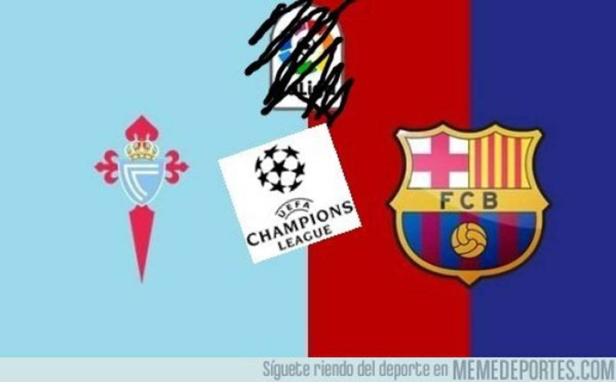 MEMES: Destruyen al Barça por jugar sin canteranos y un martes en la Liga ante Celta
